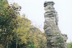 Devil's Chimney at Leckhampton Hill near Cheltenham