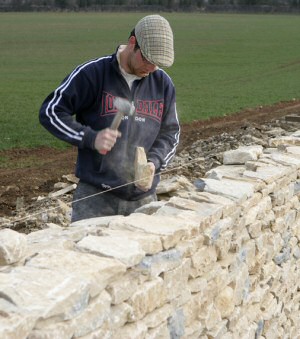 Drystone walling